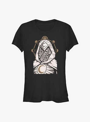 Marvel Moon Knight Paper Cut Girls T-Shirt