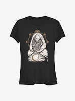 Marvel Moon Knight Paper Cut Girls T-Shirt