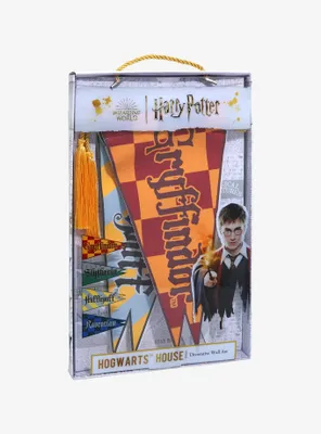 Harry Potter Hogwarts House Pennant Set 