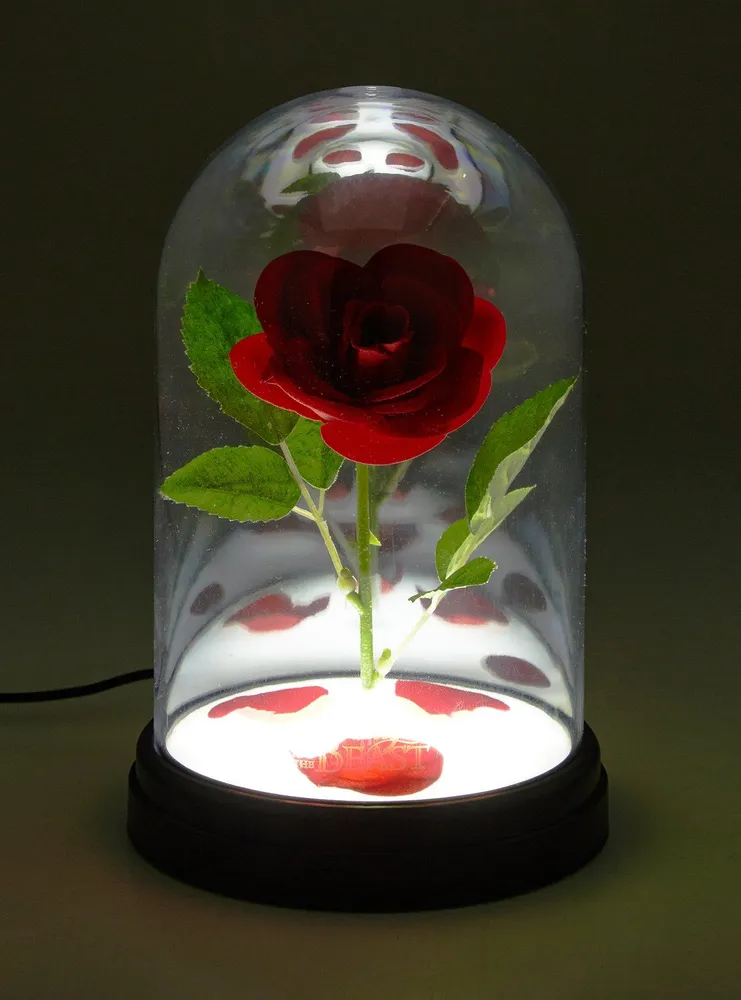 Disney Beauty and the Beast Enchanted Rose Light 