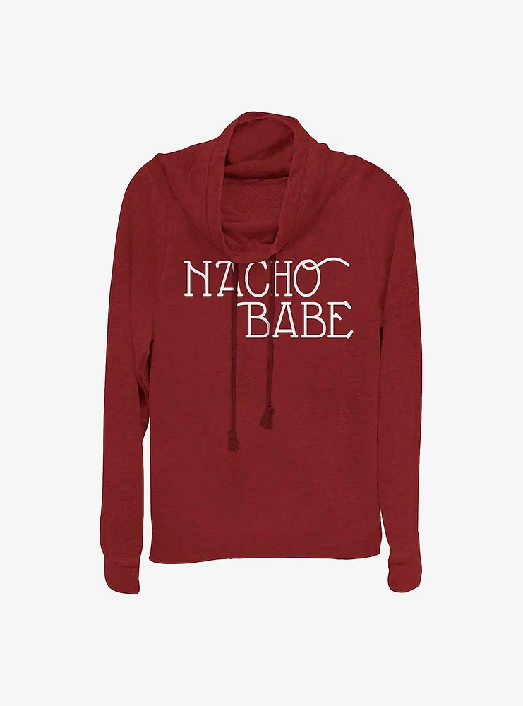 Nacho Babe Girls Cowl Neck Long Sleeve Top