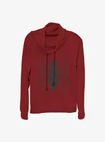 Marvel Spider-Man Spider Original Girls Cowl Neck Long Sleeve Top