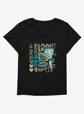 Betty Boop Official Fan Club Womens T-Shirt Plus