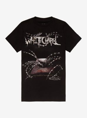 Whitechapel Somatic Defilement Boyfriend Fit Girls T-Shirt