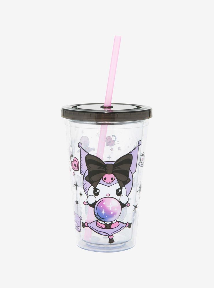 Hot Topic Kuromi Fortune Acrylic Travel Cup