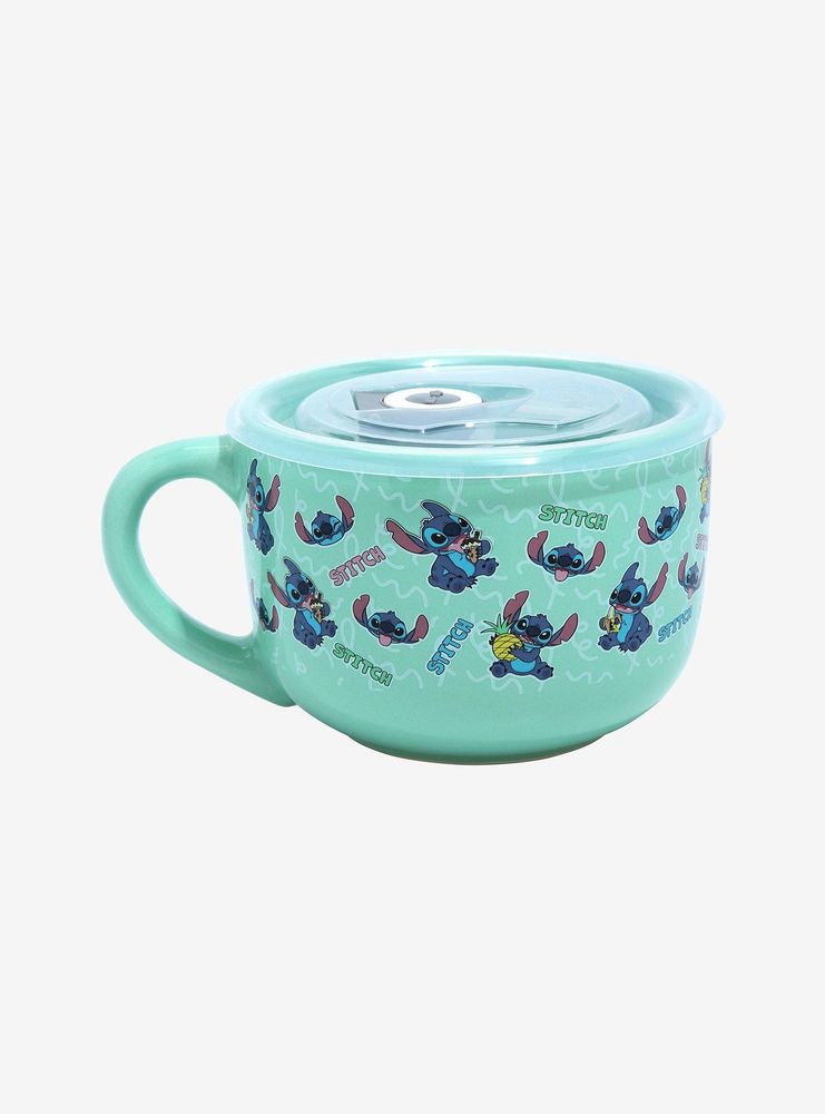 Disney Lilo & Stitch Glass Mug Stitch