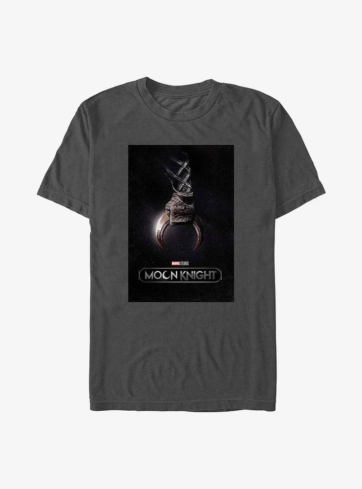 Marvel Moon Knight Crescent Dart Poster T-Shirt