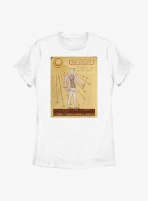 Marvel Moon Knight Ancient Mr. Card Womens T-Shirt