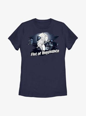 Marvel Moon Knight Fist Of Vengeance Badge Womens T-Shirt