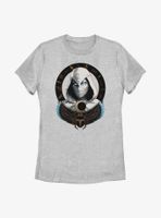 Marvel Moon Knight Mask Badge Womens T-Shirt