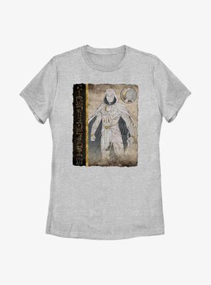 Marvel Moon Knight Scroll Fragment Womens T-Shirt