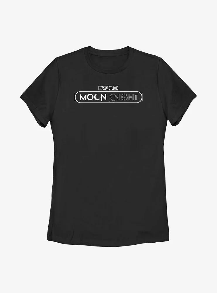 Marvel Moon Knight Simple Logo Womens T-Shirt