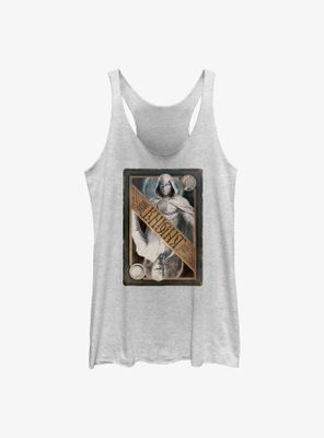 Marvel Moon Knight Playing Card Womens Tank Top