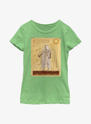 Marvel Moon Knight Ancient Card Youth Girls T-Shirt