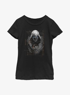 Marvel Moon Knight Ancient Glyphs Youth Girls T-Shirt