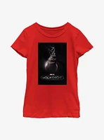 Marvel Moon Knight Crescent Dart Poster Youth Girls T-Shirt