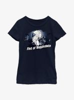 Marvel Moon Knight Fist Of Vengeance Badge Youth Girls T-Shirt