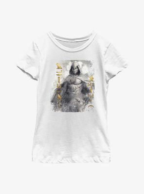 Marvel Moon Knight Glyphs Youth Girls T-Shirt