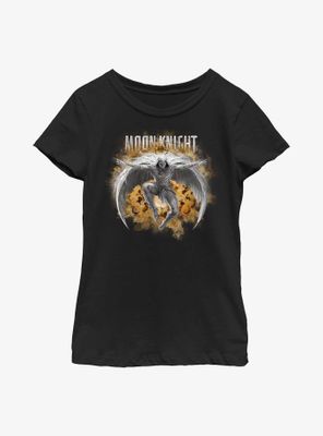 Marvel Moon Knight Leaping Youth Girls T-Shirt