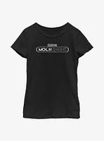 Marvel Moon Knight Simple Logo Youth Girls T-Shirt