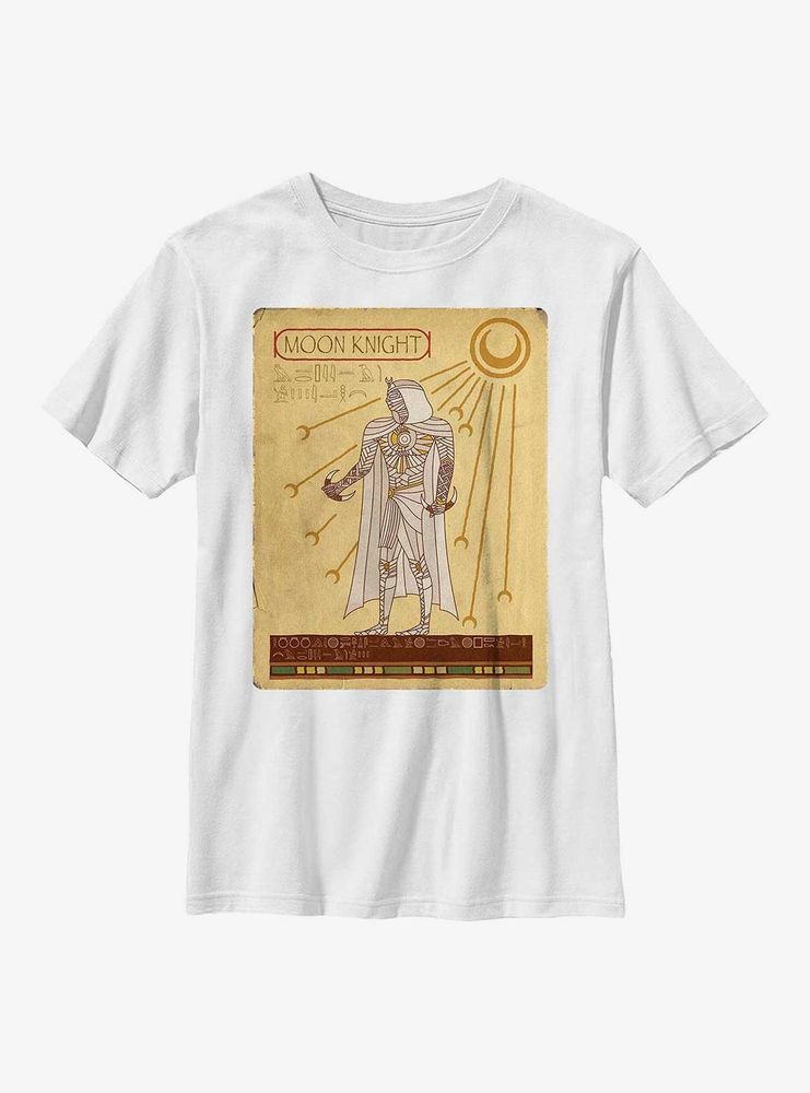 Marvel Moon Knight Ancient Card Youth T-Shirt