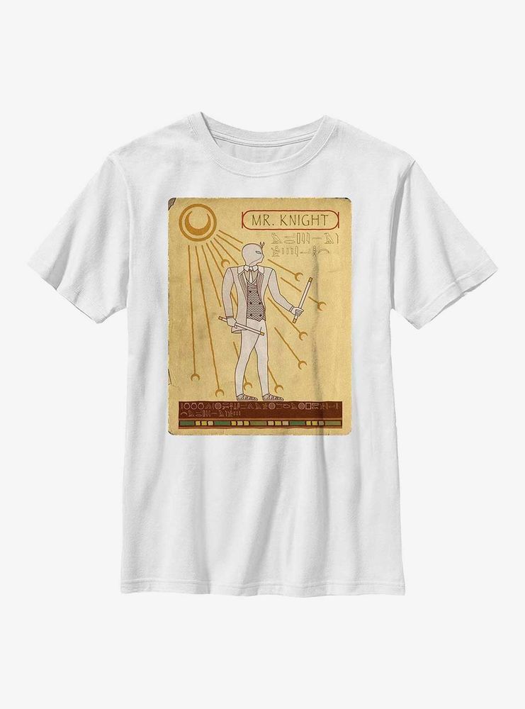 Marvel Moon Knight Ancient Mr. Card Youth T-Shirt