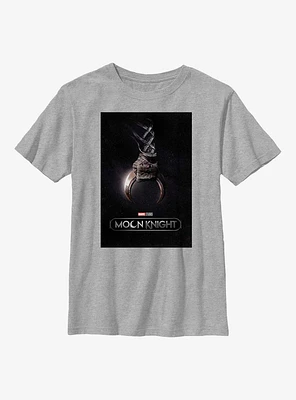 Marvel Moon Knight Crescent Dart Poster Youth T-Shirt