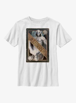 Marvel Moon Knight Playing Card Youth T-Shirt