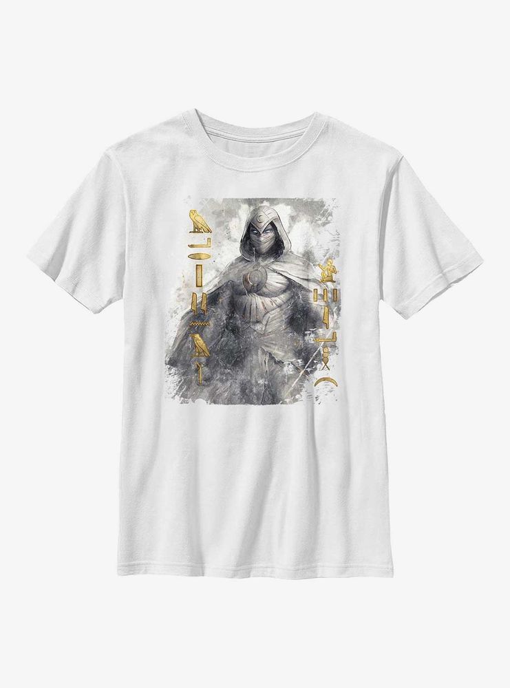 Marvel Moon Knight Glyphs Youth T-Shirt