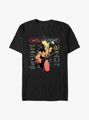 Marvel Moon Knight Neon Mr. T-Shirt
