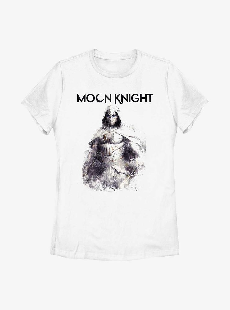 Marvel Moon Knight Fade Womens T-Shirt