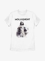 Marvel Moon Knight Fade Womens T-Shirt