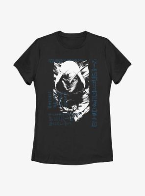 Marvel Moon Knight Grunge Womens T-Shirt