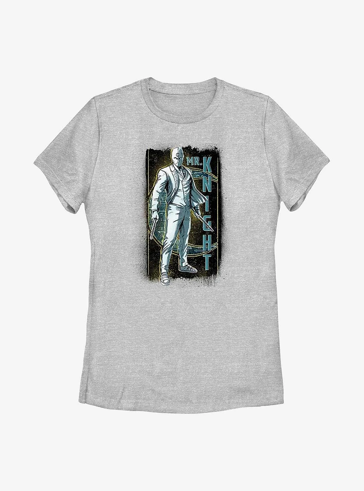 Marvel Moon Knight Mr. Grunge Badge Womens T-Shirt
