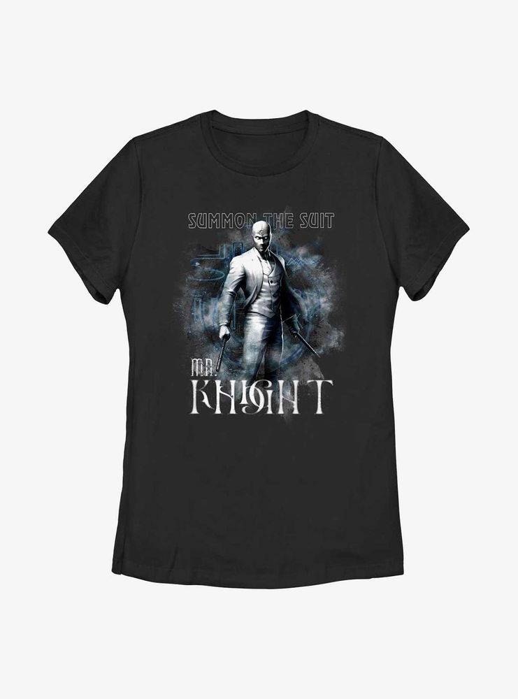 Marvel Moon Knight Summon The Suit Mr. Womens T-Shirt