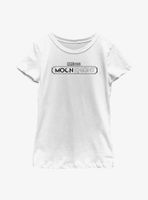 Marvel Moon Knight Black Logo Youth Girls T-Shirt