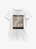 Marvel Moon Knight Mr. Scroll Fragment Youth Girls T-Shirt