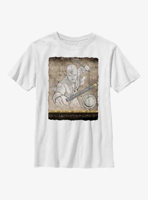Marvel Moon Knight Mr. Scroll Fragment Youth T-Shirt