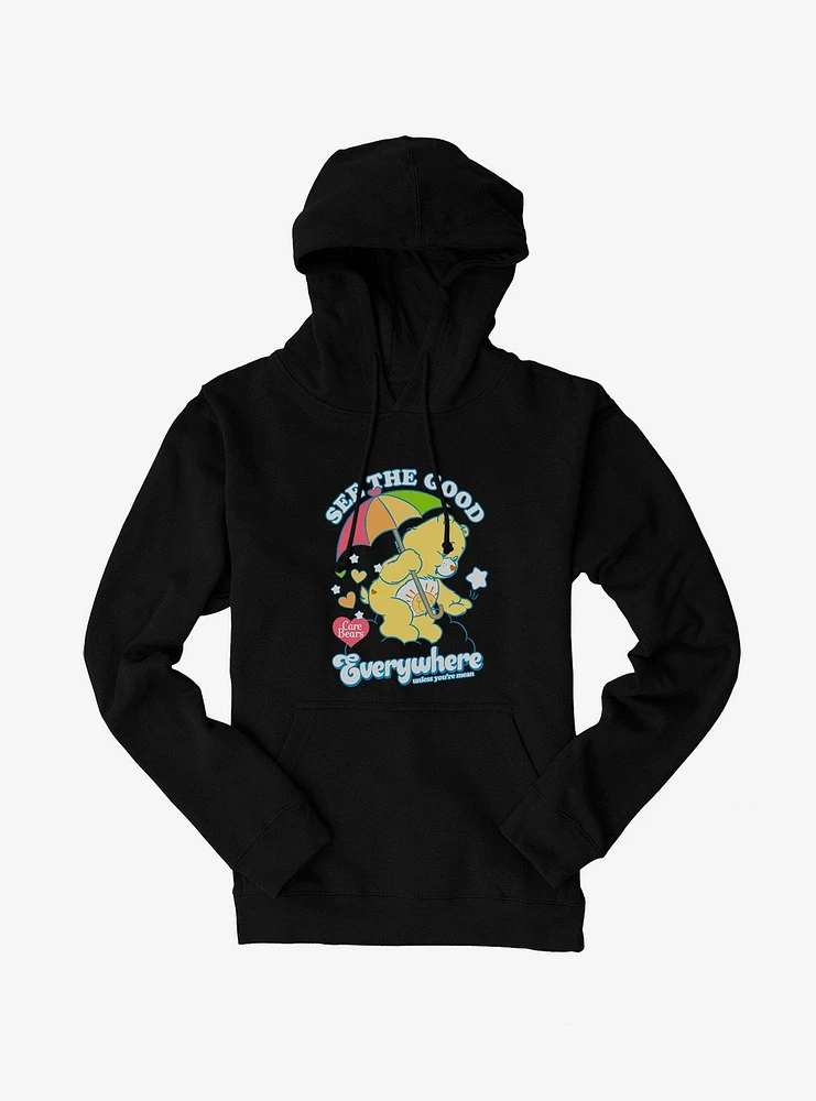 Care Bears Funshine Bear Good Everywhere Unless You're Mean Hoodie