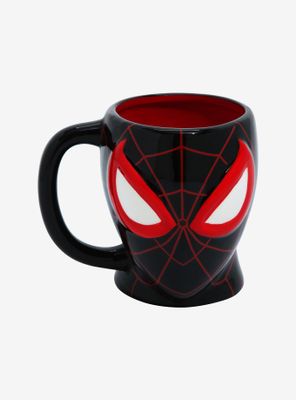 Hot Topic Marvel Spider-Man Miles Morales Figural Mug | Bramalea City Centre