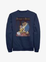 Disney Beauty And The Beast Poster Sweatshirt