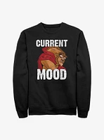 Disney Beauty And The Beast Current Mood Sweatshirt