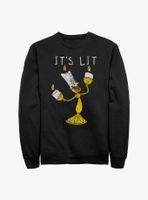 Disney Beauty And The Beast It's Lit Lumiere Sweatshirt