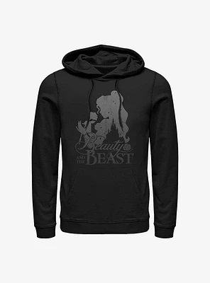Disney Beauty And The Beast Silhouette Hoodie