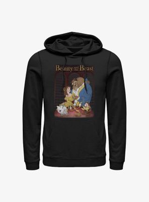 Disney Beauty And The Beast Poster Hoodie