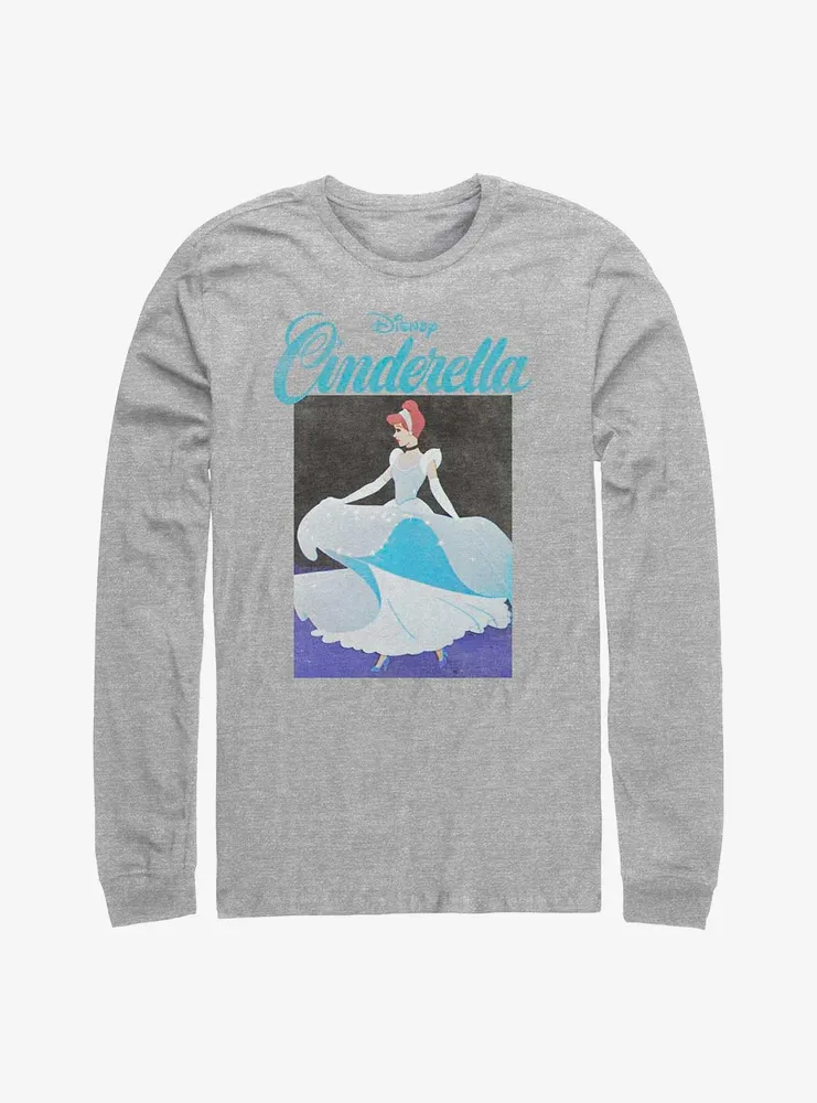 Disney Cinderella Dress Squared Long-Sleeve T-Shirt