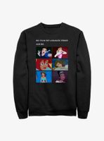 Disney Princesses Dramatic Meme Sweatshirt