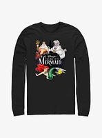 Disney The LIttle Mermaid Character Title Long-Sleeve T-Shirt