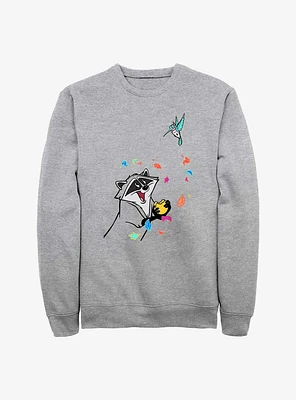 Disney Pocahontas Meeko And Flit Sweatshirt