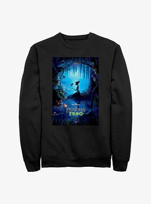 Disney Princess And The Frog Classic Poster Sweatshirt